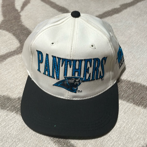 NOS: Vintage Carolina Panthers NFL Pro Line Sports Specialties 35% Cotton 1 Size
